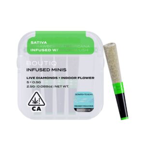 Strawberry Tropicana x Sour Slush Live Diamond Infused Pre Rolls (5 pack)